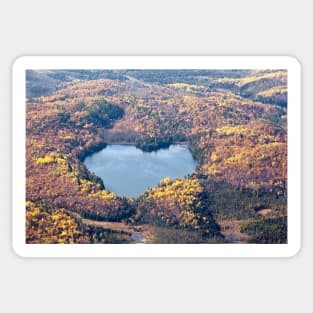 Heart Lake Sticker